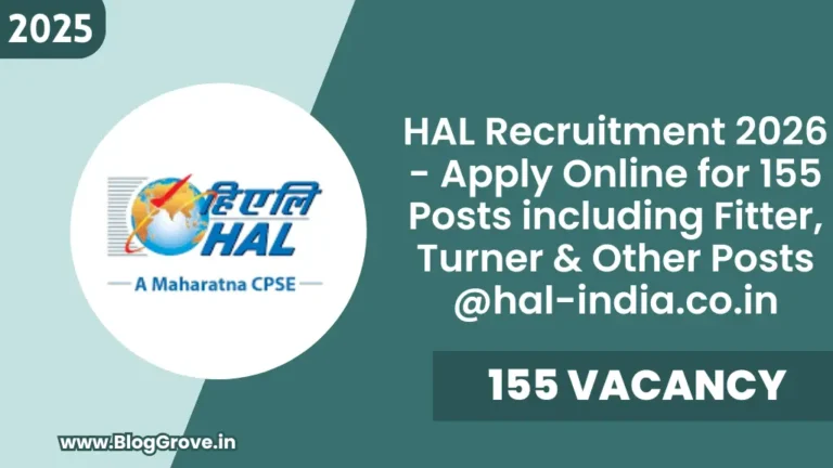 HAL Fitter Recruitment 2026