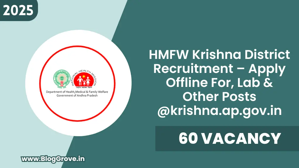 HMFW Krishna District Recruitment