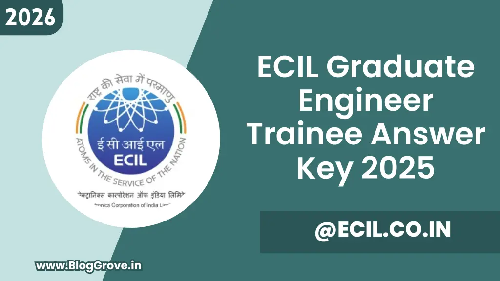 ECIL Graduate Engineer Trainee Answer Key 2025