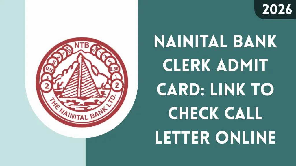 Nainital Bank Clerk Admit Card