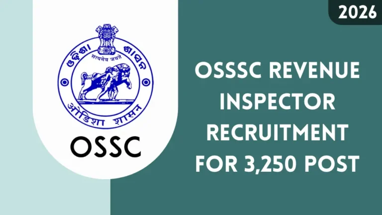 OSSSC Revenue Inspector Recruitment
