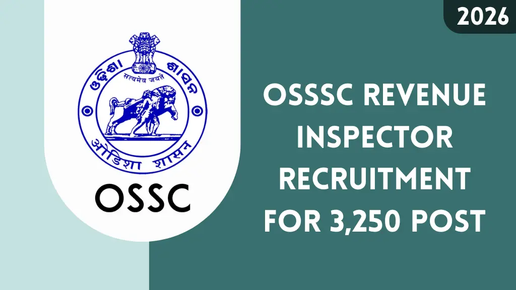OSSSC Revenue Inspector Recruitment