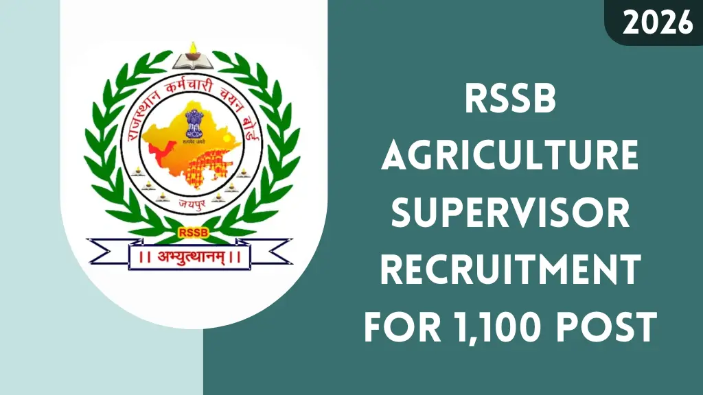 RSSB Agriculture Supervisor Recruitment