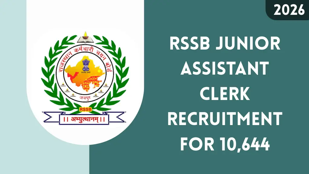 RSSB Junior Assistant Clerk Recruitment