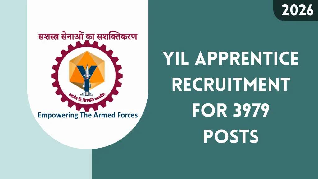 YIL Apprentice Recruitment 2026
